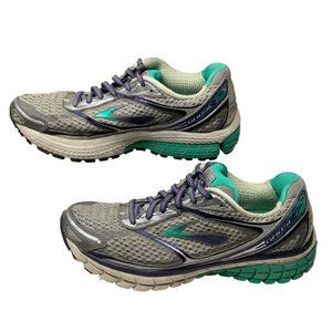 Brooks Ghost G7 Running Shoe Metalic Grey / Purple Women's Size 8